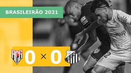 Brasileirão: Atlético-GO 0 - 0 Santos (2021)