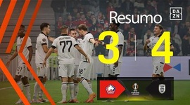Liga Europa: Lille 3 - 4 PAOK (2025-2026)