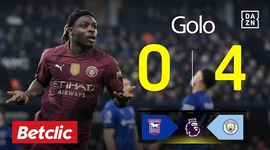 Premier League: Ipswich Town vs Man City, Golo 0-4 Doku (2024-2025)