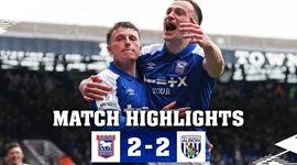 Championship: Ipswich Town 2 - 2 WBA (2023-2024)