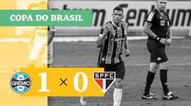 Copa do Brasil: Grêmio 1 - 0 São Paulo (2020)