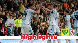 Championship: Norwich 3 - 3 Middlesbrough (2024-2025)