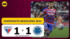 Brasileirão: Fortaleza 1 - 1 Cruzeiro (2024)
