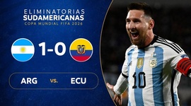 Qualificação Mundial América do Sul: Argentina 1 - 0 Equador (2026)