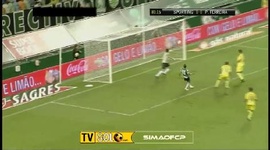 Liga Sagres: Sporting (1-0) Paços Ferreira: Golo Liedson (2009-2010)