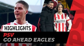 Eredivisie League: PSV 2 - 0 Go Ahead Eagles (2022-2023)