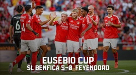 Amigáveis de Clubes: Benfica 5 - 0 Feyenoord (2024-2025)