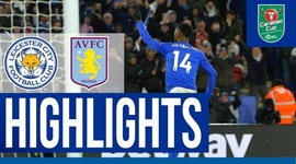 League Cup: Leicester 1 - 1 Aston Villa (2019-2020)