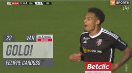 Liga Portugal Betclic: Famalicão vs Casa Pia, Golo 1-1 Felippe Cardoso (2023-2024)