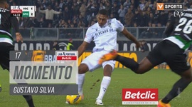 Liga Portugal Betclic: V. Guimarães vs Sporting, Jogada Gustavo Silva, 17' (2024-2025)