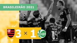Brasileirão: Flamengo 3 - 1 Juventude (2021)