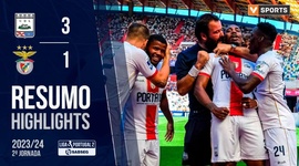 Liga Portugal 2 SABSEG: U. Leiria SAD 3 - 1 Benfica (2023-2024)