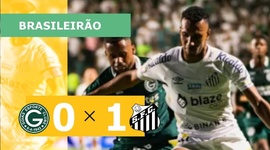 Brasileirão: Goiás 0 - 1 Santos (2023)
