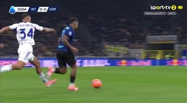 Serie A: Inter vs Como, Golo 1-0 Lautaro Martínez (2025-2026)