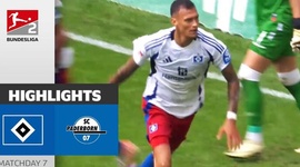 2. Bundesliga: Hamburger SV 2 - 2 SC Paderborn 07 (2024-2025)