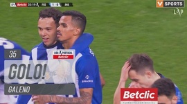 Liga Portugal Betclic: FC Porto vs CF Estrela Amadora, Golo 1-0 Galeno (2023-2024)