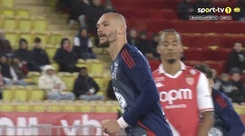 Ligue 1: Monaco vs Stade Brest, Golo 3-2 L. Ajorque (2024-2025)