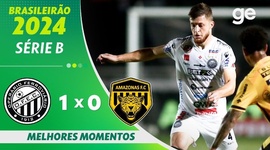 Série B: Operário Ferroviário 1 - 0 Amazonas FC (2024)