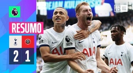Premier League: Tottenham 2 - 1 Sheffield Utd (2023-2024)