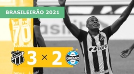 Brasileirão: Ceará 3 - 2 Grêmio (2021)