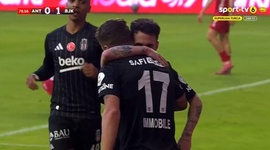 Super Ligi: Antalyaspor vs Besiktas, Golo 0-1 Rafa Silva (2024-2025)