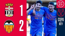 Copa del Rey: FC Cartagena 1 - 2 Valência (2021-2022)