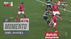 Liga Portugal Betclic: Sporting vs Santa Clara, Jogada Daniel Bragança, 42' (2024-2025)