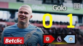 Premier League: Brentford vs Man City, Golo 0-1 Haaland (2025-2026)
