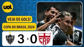 Copa do Brasil: Atlético-MG 3 - 0 CRB (2024)
