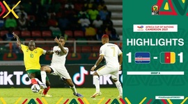 CAN: Cabo Verde 1 - 1 Camarões (2022)