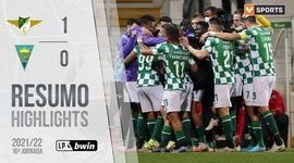 Liga Portugal Bwin: Moreirense 1 - 0 Estoril (2021-2022)