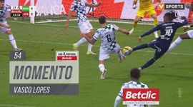 Liga Portugal Betclic: Moreirense vs AVS SAD, Jogada Vasco Lopes, 54' (2024-2025)