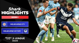 A-League: Melbourne City 1 - 3 Melbourne Victory (2024-2025)