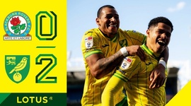 Championship: Blackburn 0 - 2 Norwich (2022-2023)