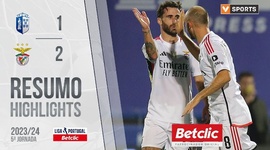 Liga Portugal Betclic: Vizela 1 - 2 Benfica (2023-2024)
