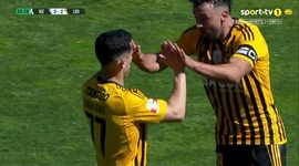 Liga Portugal 2 Meu Super: Vizela vs Lourosa, Golo 2-2 Tiago Dias (2025-2026)