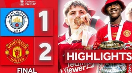 FA Cup: Man City 1 - 2 Man Utd (2023-2024)