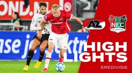 Eredivisie League: AZ 1 - 1 NEC (2022-2023)