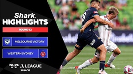 A-League: Melbourne Victory 2 - 2 Western Sydney (2024-2025)