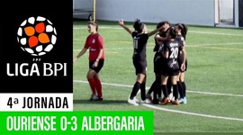 Liga de Futebol Feminino BPI: Atlético Ouriense 0 - 3 Clube Albergaria (2019-2020)