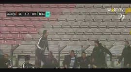 Liga NOS: Gil Vicente (1-2) Sporting, Golo S. Coates, 91m (2020-2021)
