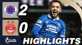 Premiership: Rangers 2 - 0 Aberdeen (2025-2026)