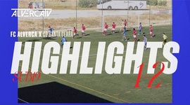 Juniores A S19 I Divisão: Alverca 1 - 2 Santa Clara (2025-2026)