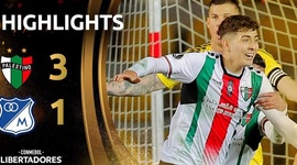Copa Libertadores: Palestino 3 - 1 Millonarios (2024)