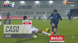 Liga Portugal Betclic: Moreirense vs FC Porto, Caso Pepê, 33' (2024-2025)
