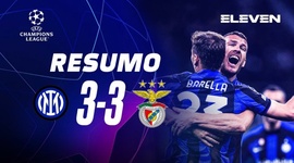 Liga Campeões: Inter 3 - 3 Benfica (2022-2023)