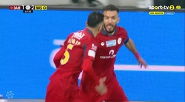 Saudi Pro League: Dhamk Club vs Al Nassr, Golo 1-2 J. Harkass (2025-2026)