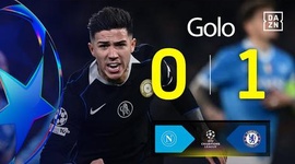 Liga Campeões: Napoli vs Chelsea, Golo 0-1 Enzo (2025-2026)