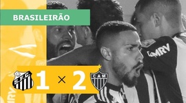 Brasileirão: Santos 1 - 2 Atlético-MG (2022)