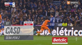 Liga Portugal Betclic: FC Porto vs Boavista, Caso Seba Pérez, 87' (2024-2025)
